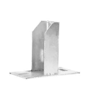 Column Base Plate Connectors for Curtain Wall & Steel Posts